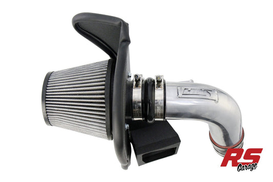 HPS Polished 827 Series Performance Air Intake 2021-2023 Bmw X5 XDRIVE45E 3.0L Turbo B58 Phev Phev G05 Includes Heat Shield
