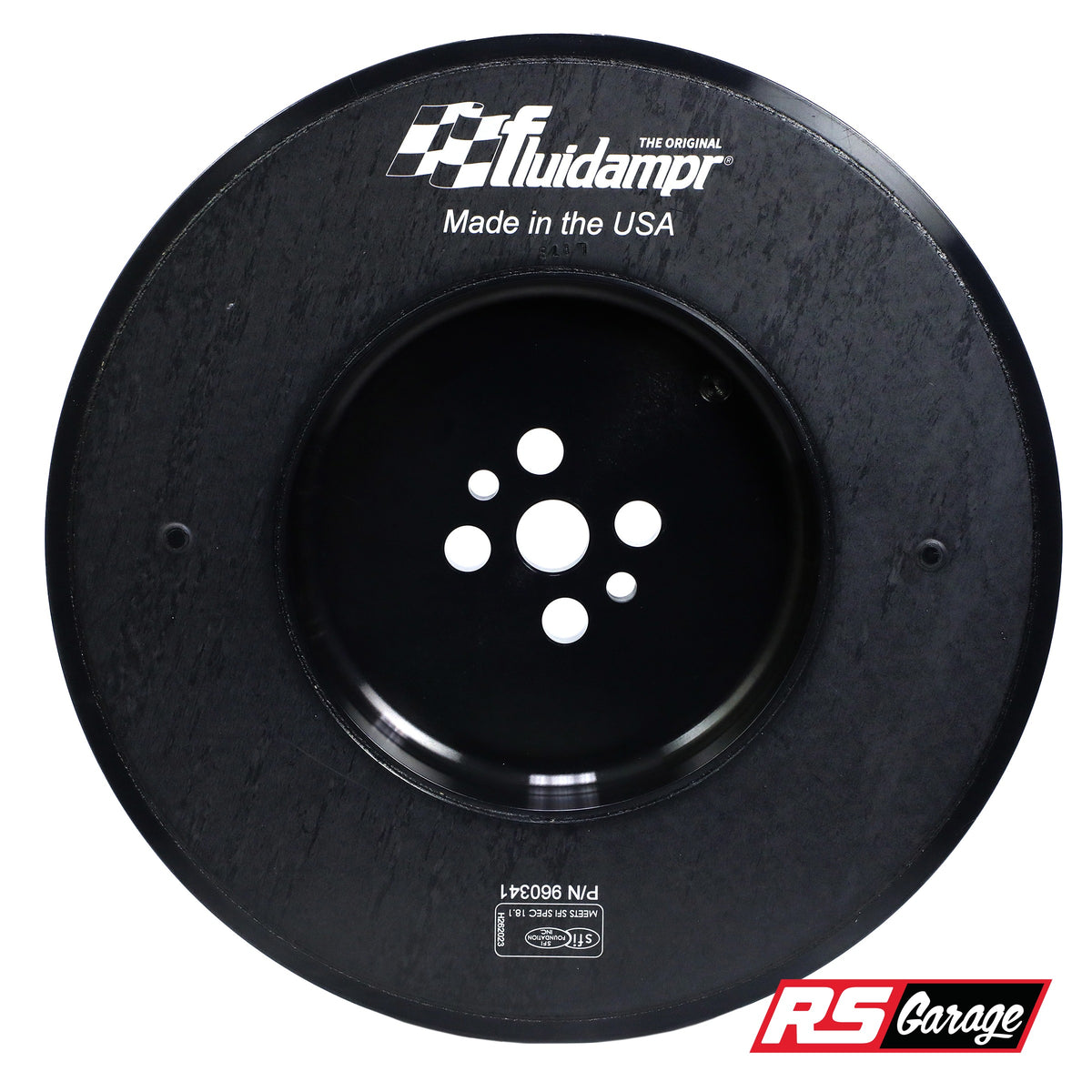 Fluidampr Dodge Cummins 5.9L Comp Series (No Pulley) Steel Internally Balanced Damper