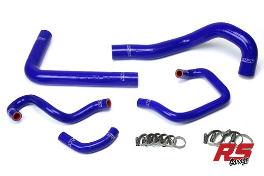 HPS Blue Silicone Radiator Coolant + Heater Hose Kit 1993-1998 Supra MK4 2JZ Gte Turbo Left Hand Drive