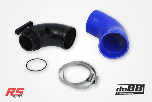 Do88 VAG 1.8/2.0 TSI (MQB) Turbo Inlet Pipe Blue Hose Hybrid Turbo Do88 Airbox