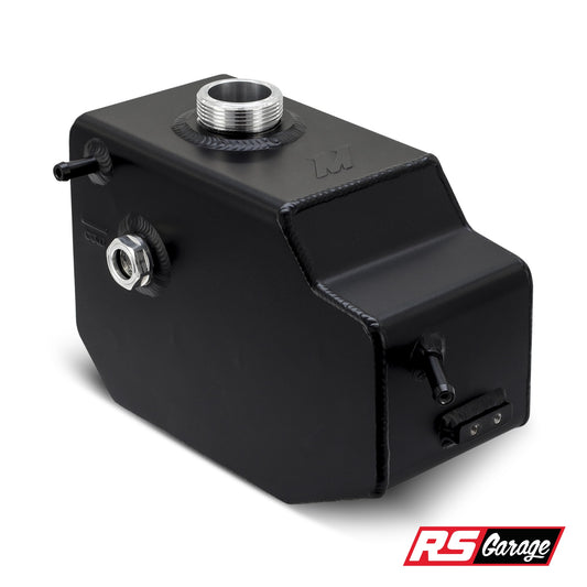 Mishimoto Aluminum Expansion Tank Micro Wrinkle Black For 11-14 F150 3.5L Ecoboost 3.7L 5.0L Coyote