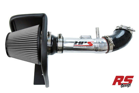 HPS Polished 827 Series Performance Air Intake 2004-2009 Mazda B4000 4.0L V6 Includes Heat Shield