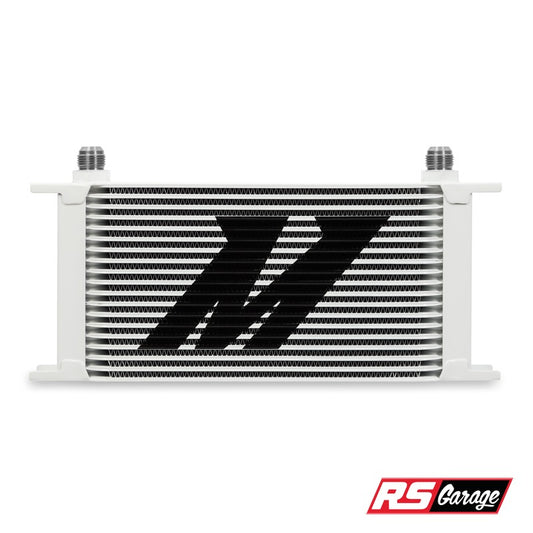 Mishimoto Universal 19 Row Oil Cooler Kit - White