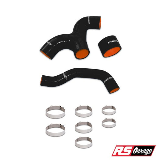 Mishimoto Black Silicone Intercooler Hoses Fits Subaru WRX EJ205 01-05