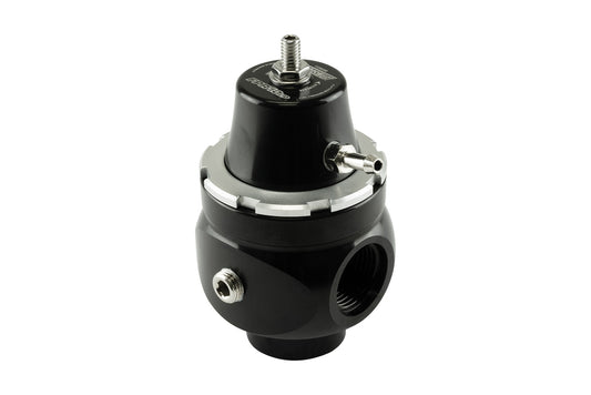 TS-0404-1142 Turbosmart FPR10 LP Low Pressure Fuel Pressure Regulator Carb 1:1 3-20 PSI -10 AN Black