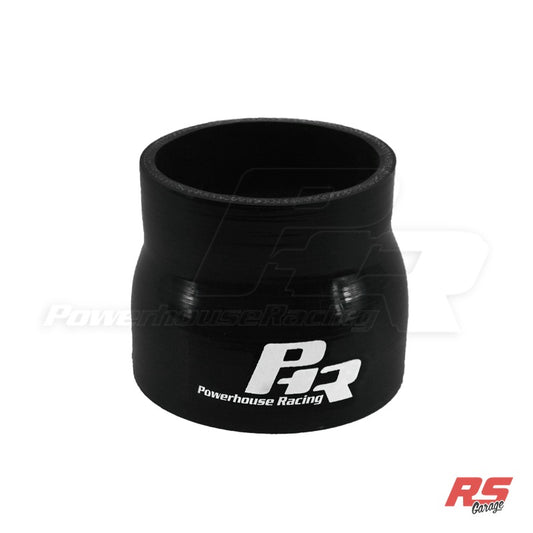 3.0" to 3.5" Silicone Reducer, Black