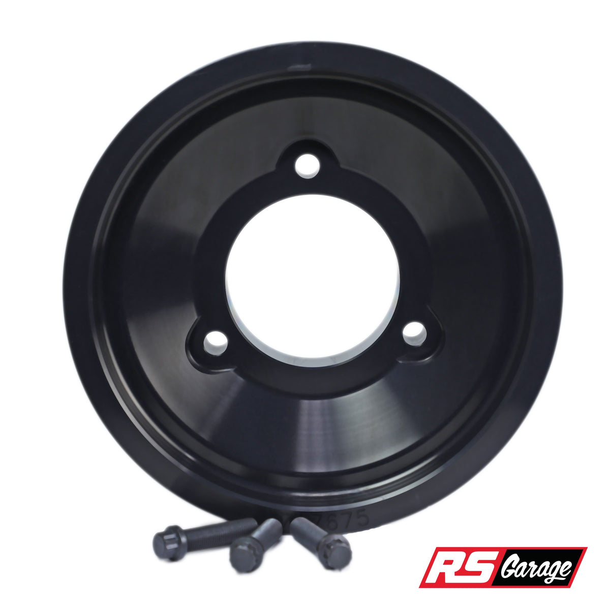 Fluidampr Ford 6.0L Powerstroke 8in Duel Belt 5 and 7 Rib Pulley For Alternator