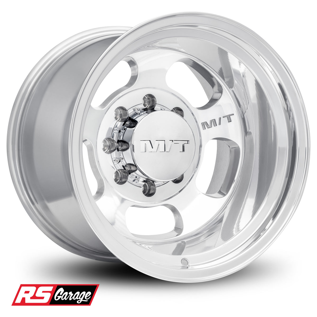 Mickey Thompson Canyon 17x12in - 8x6.5 BP - 3.60in BS - Polished Wheel 226100460