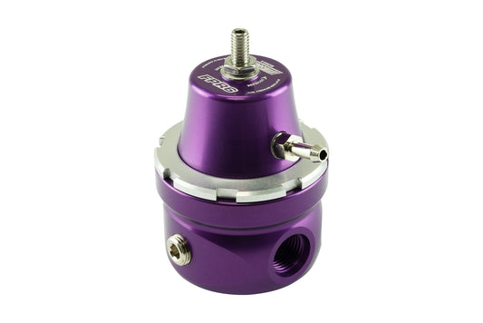 TS-0404-1023 Turbosmart FPR6 Fuel Pressure Regulator EFI 1:1 35-80 PSI -6 AN Purple (Supersedes TS-0401-1109)