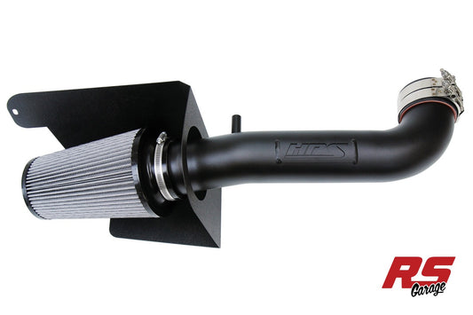 HPS Performance Cold Air Intake Kit 2012-2018 Jeep Wrangler Jk 3.6L V6 Includes Heat Shield Black