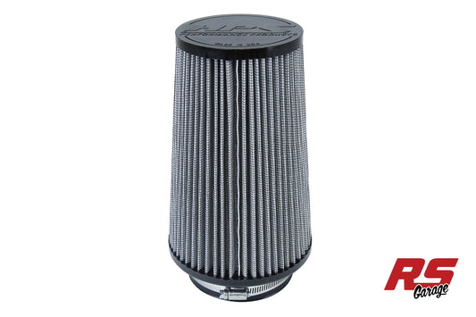 HPS Performance Universal Round Air Filter 4" Flange ID 9" Element Length 10.75" Overall Length