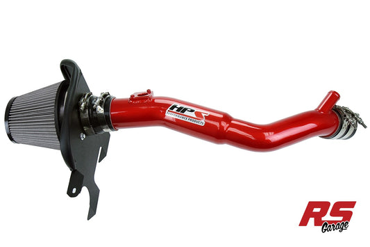 HPS Red 827 Series Performance Air Intake 2016-2017 Lexus GS200T 2.0L Turbo Includes Heat Shield