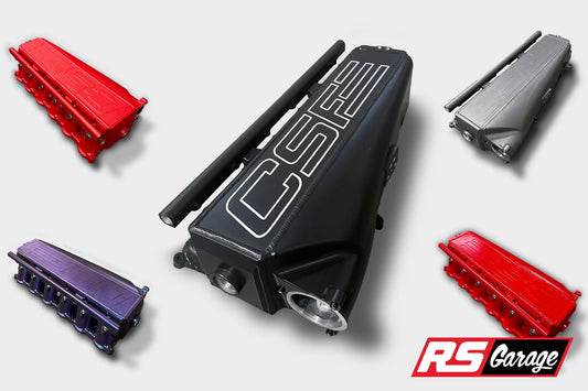 CSF RACE X B58 Gen 2 Billet Charge Air Cooler Manifold (Custom One Stage Finish) 2019+ Toyota GR Supra A90/A91 & BMW G20 M340i G30 540i G14 840i G29 Z4