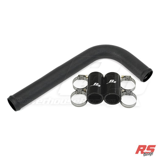 PHR Upper Radiator Pipe, for Non VVT-i, for OEM Supra upper waterneck -Wrinkle black powder coat