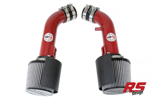 HPS Red 827 Series Performance Air Intake 2008-2013 Infiniti G37 3.7L V6 Includes Heat Shield