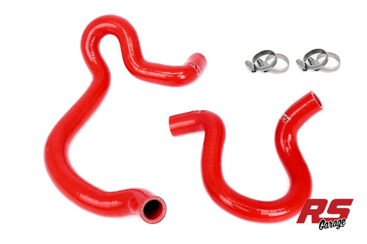 HPS Red Silicone Heater Hoses 1999-2006 Volkswagen Golf GTI 1.8T Turbo Manual Trans
