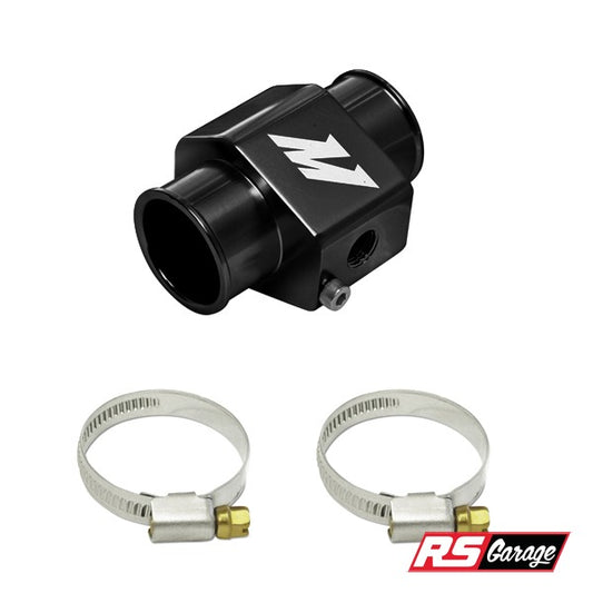 Mishimoto Black 30mm Water Temperature Sensor Adapter