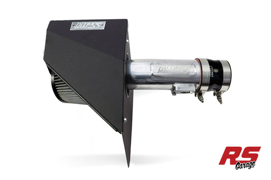 HPS Polished 827 Series Performance Air Intake 2009-2010 Subaru Impreza 2.5 GT 2.5L Turbo Includes Heat Shield