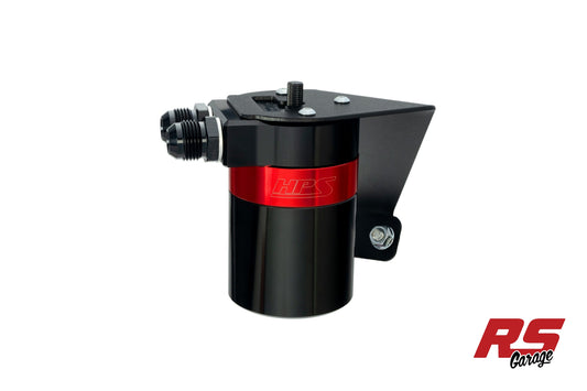 HPS Performance Oil Catch Can Kit 2013-2020 Subaru Brz 2.0L FA20D 860-030 Red