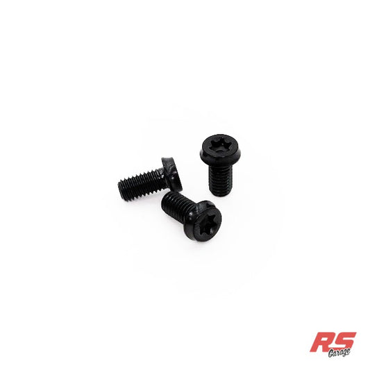 Titanium Bolt Kit for Burns Muffler - Black
