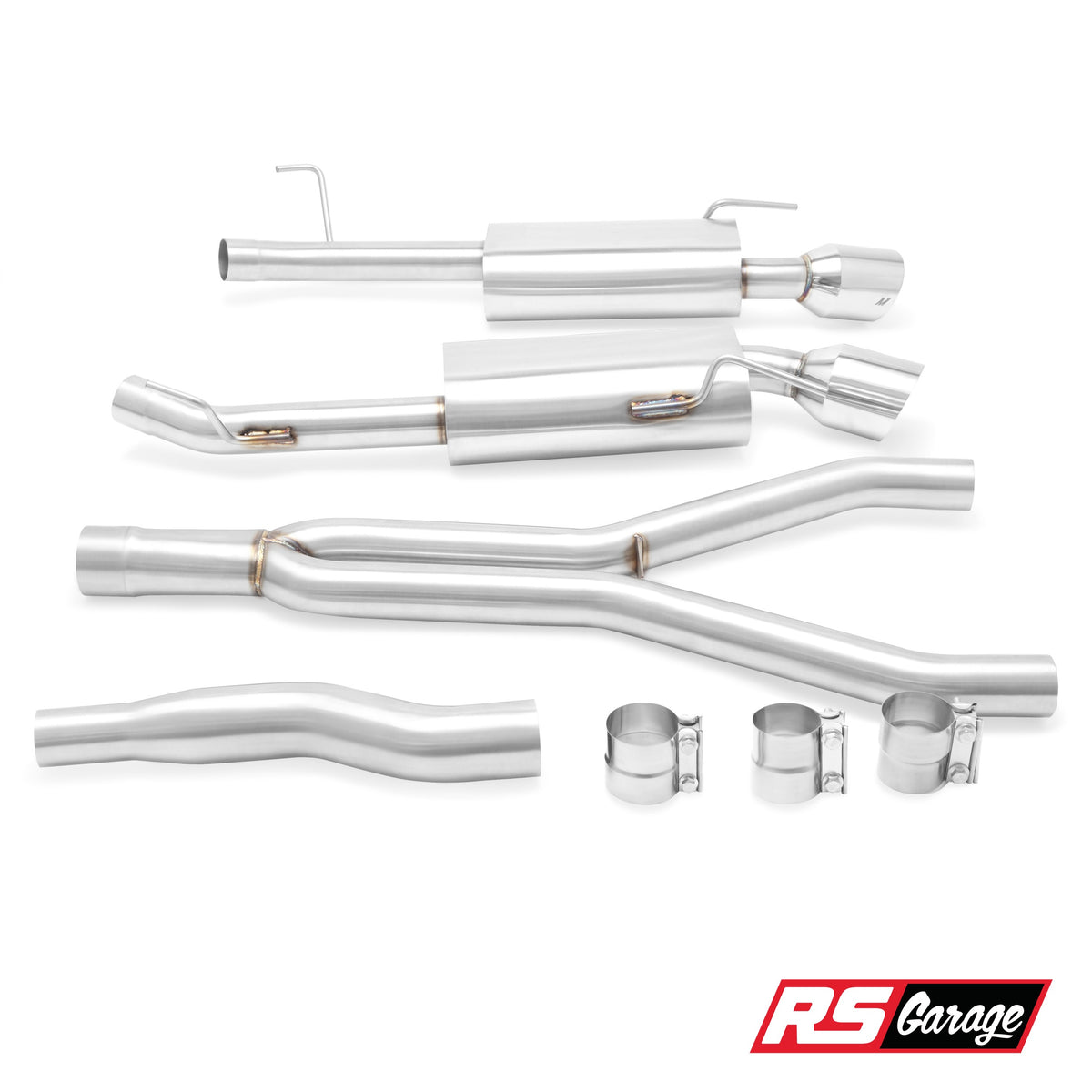 Mishimoto 2015-2016 Ford Mustang 2.3L EcoBoost Stainless Steel Cat-Back Exhaust