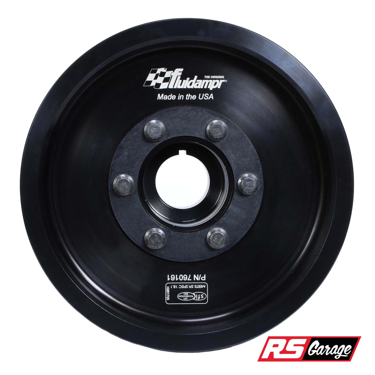 Fluidampr 17-22 Chevrolet Camaro ZL1 6.2L LT4 Supercharged Steel Internally Balanced Damper