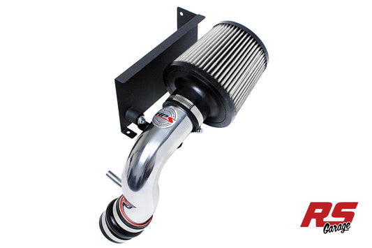 HPS Polished 827 Series Performance Air Intake 2006 Mini Cooper S 1.6L Supercharged with Manual Trans. Includes Heat Shield