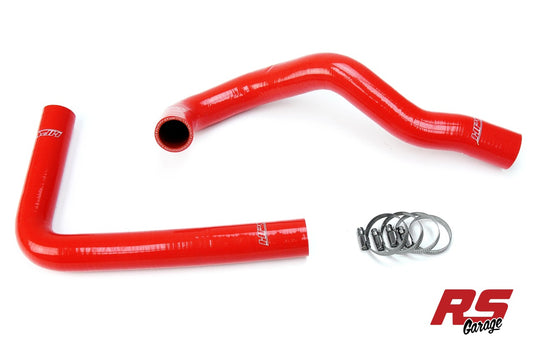 HPS Red Silicone Radiator Hoses 1986-1992 Toyota Supra with 1JZGTE Or 2JZGTE Engine Swap