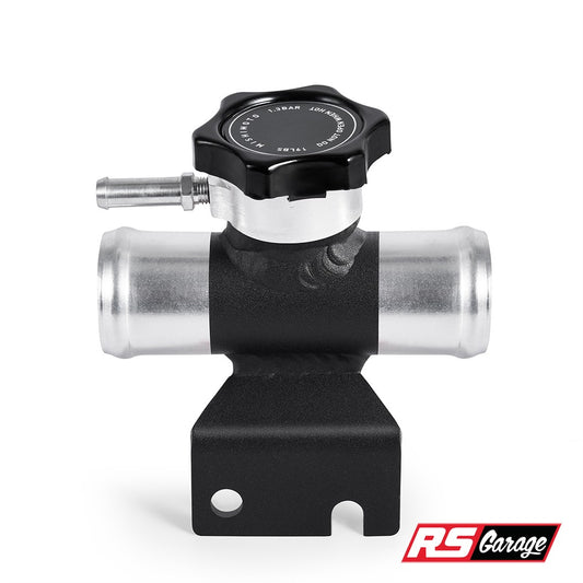 Mishimoto 08-15 Mitsubishi Lancer Evo X Coolant Fill Inlet - Black