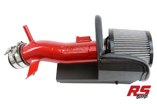 HPS Performance Cold Air Intake Kit with Heat Shield for 2019-2023 Toyota Corolla 2.0L Red
