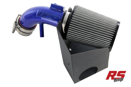 HPS Performance Shortram Air Intake Kit for Honda 2006-2011 Civic 1.8L R18A1 Blue
