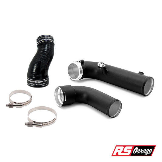 Mishimoto Performance Charge Pipe Wrinkle Black Toyota GR Supra A90 2020+ 3.0L B58B30M1 B58B30O1