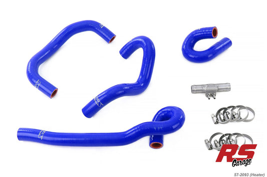 HPS Blue Silicone Heater Hoses 1995-1998 Nissan Skyline GTR R33 RB26DETT Twin Turbo
