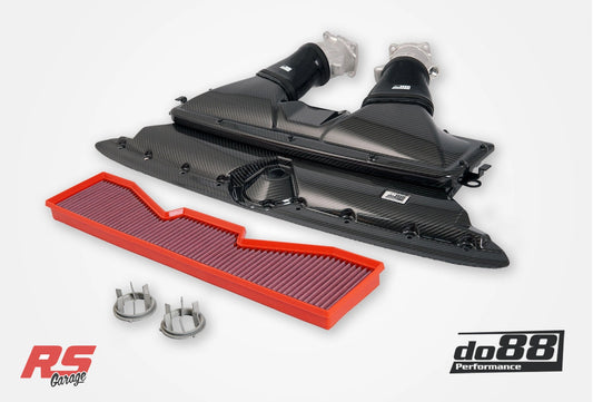 Do88 2020+ Audi RS6/RS7 4.0T V8 (C8) Carbon Fiber Intake System + Hybrid Air Straighteners