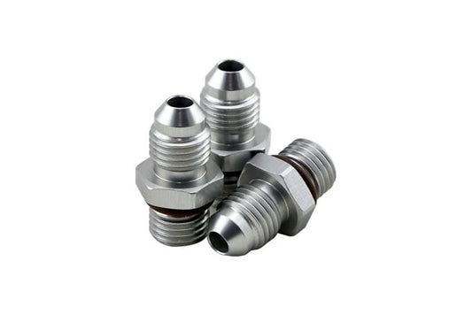 TS-0802-1001 Turbosmart -4 AN ORB to -4 AN Male Fitting Kit for OPR Oil Pressure Regulator