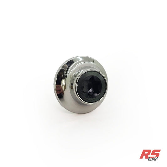 PHR Titanium Cam Gear Bolt and Washer for 2JZ -Black Bolt -Polished Washer - Black, Polished