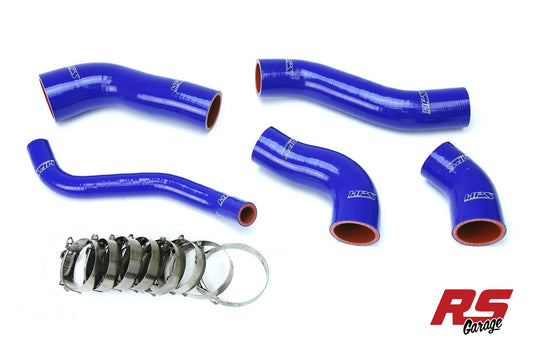 HPS Blue Reinforced Silicone Intercooler Hose Kit for Hyundai 2013-2017 Veloster 1.6L Turbo