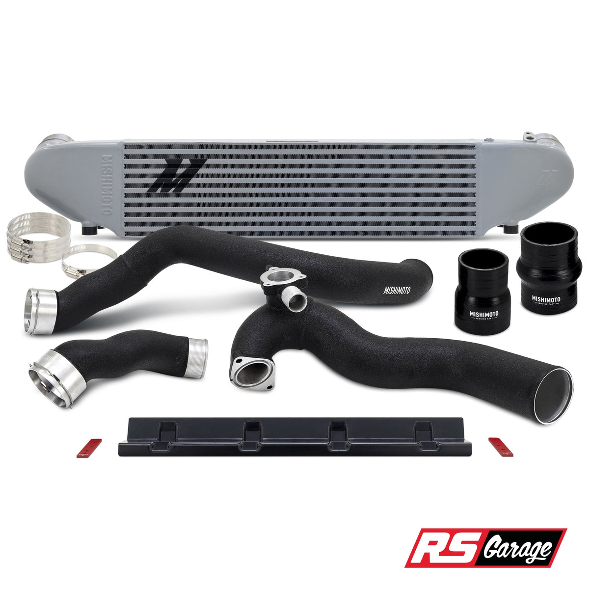 Mishimoto 2024+ Ford Mustang 2.3L EcoBoost Performance Intercooler Kit - Silver/Black