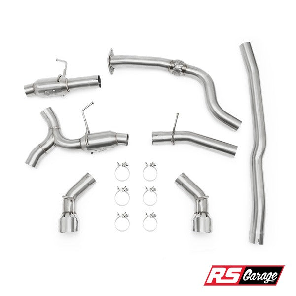 Mishimoto 2016+ Chevrolet Camaro 2.0T Dual Polished Tip Cat-Back Exhaust