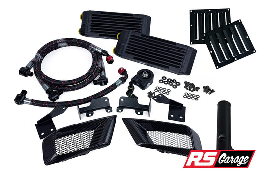 CSF 2023+ Honda Civic Type R FL5 High-Performance Dual Engine Oil Cooler Kit