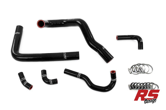 HPS Black Silicone Radiator and Heater Hoses 1993-2002 Toyota Supra Right Hand Drive 3.0L Turbo 2JZ-GTE JDM Non Vvt-I
