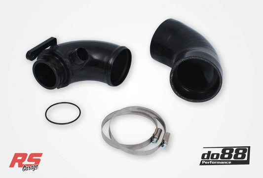 Do88 VAG 1.8/2.0 TSI (MQB) Turbo Inlet Pipe Black Hose OEM Turbo Do88 Airbox