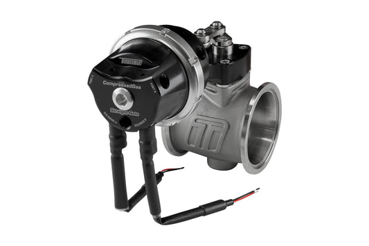 TS-0565-1252 Turbosmart PSG50CG Pneumatic StraightGate50 Compressed Gas (Solenoid) 7psi Black