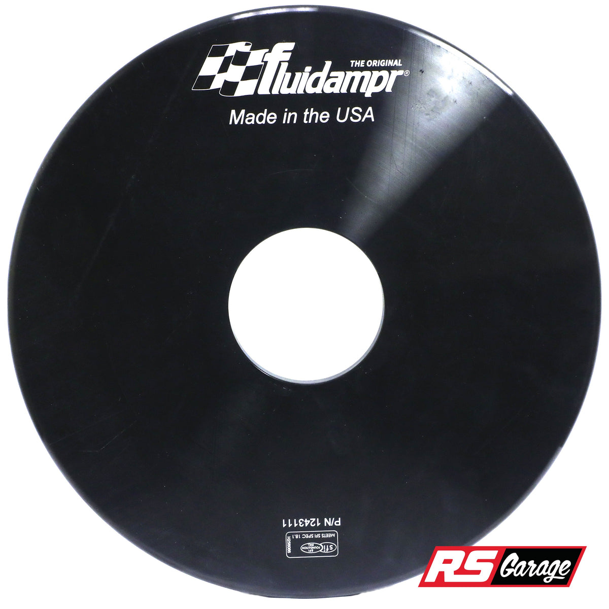 Fluidampr Universal Tractor Pulling Internally Balanced Damper (w/o Pre-Drilled Bolt Holes)