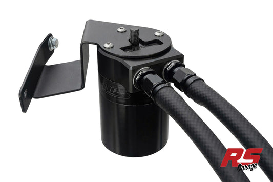 HPS Black Oil Catch Can 2009-2014 Acura Tsx 2.4L