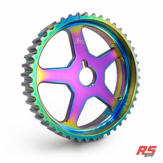 PHR Titanium Non-Adjustable Cam Gear for 2JZ/1JZ - True Burned