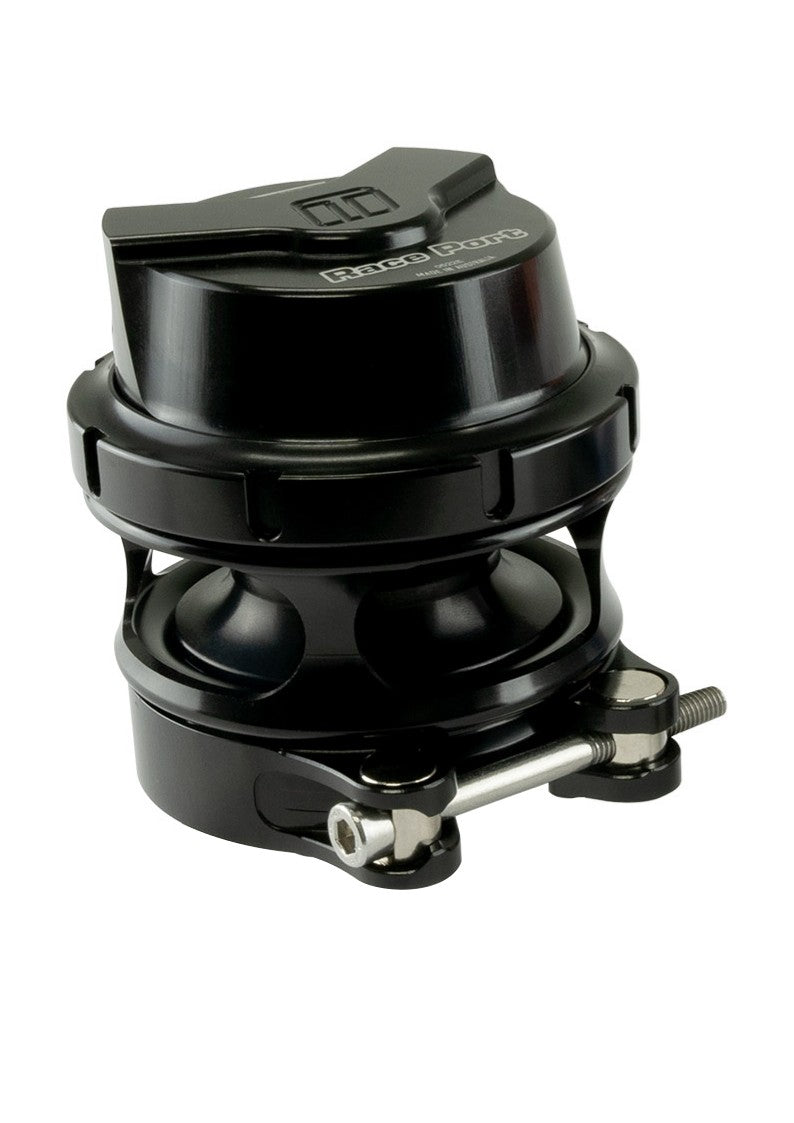TS-0204-1145 Turbosmart Gen-V Race Port BOV Sleeper 50mm Black without Weld Flange (fits Tial Q Weld on Flange)