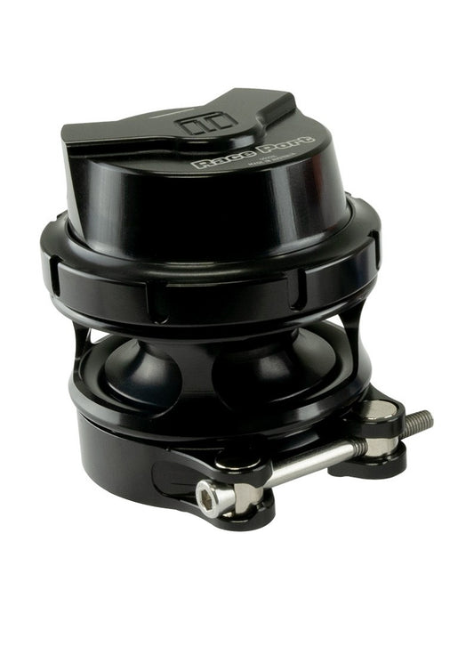 TS-0204-1145 Turbosmart Gen-V Race Port BOV Sleeper 50mm Black without Weld Flange (fits Tial Q Weld on Flange)