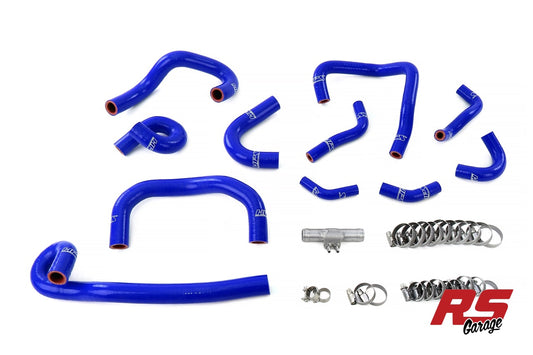 HPS Blue Silicone Heater and Ancillary Hoses 1995-1998 Nissan Skyline GTR R33 RB26DETT Twin Turbo