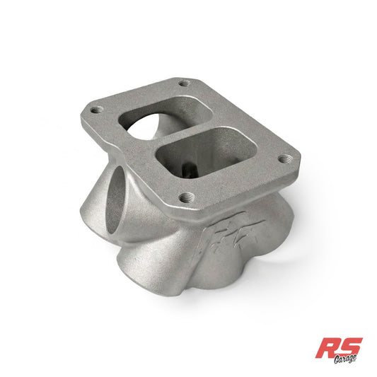 PHR 3D Printed Collector, T6, Divided, Stainless Steel